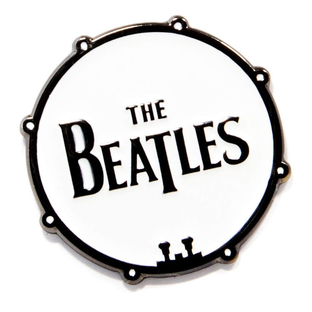 THE BEATLES ビートルズ (結成 65周年 ) - Drum / メタル・ピンバッジ / バッジ - PGS